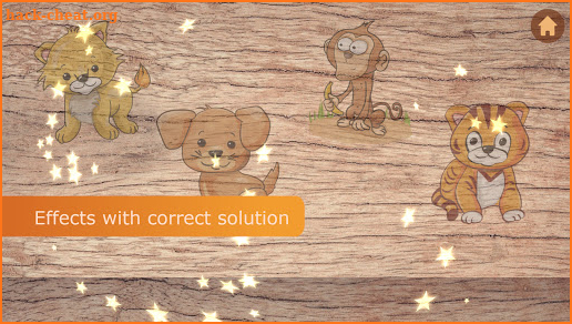 Wooden Puzzle - jigsaw puzzle without advertising screenshot
