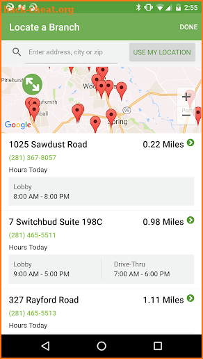 Woodforest Mobile Banking screenshot