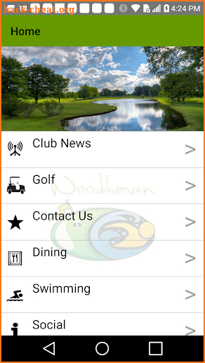 Woodhaven Country Club screenshot