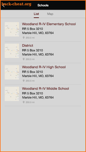 Woodland R-IV School District screenshot