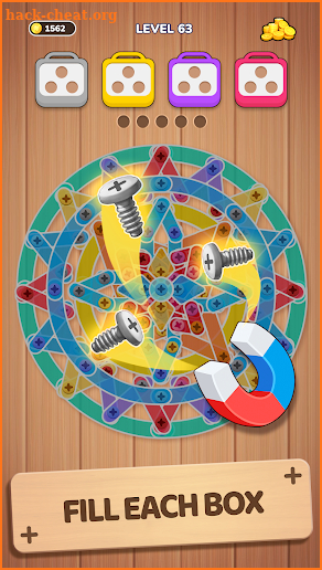 Woodle Screw Jam: Nuts & Bolts screenshot