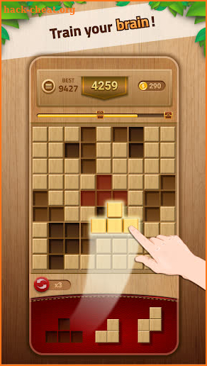 WoodPuz - Wood Block Puzzle screenshot