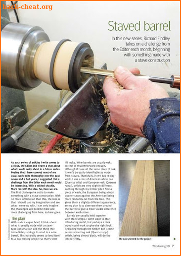 Woodturning Magazine screenshot