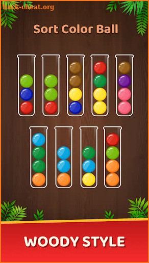 Woody Ball Sort - Puzzle Game screenshot