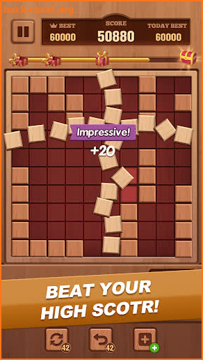 Woody Block - Classic Puzzle screenshot