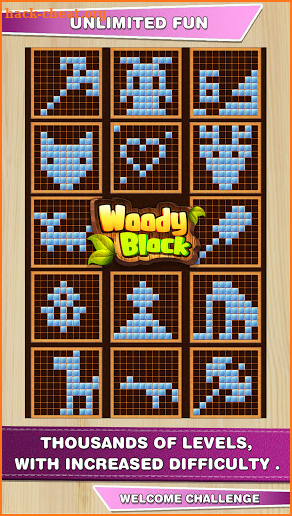 Woody Block : Level Master - Brain Test Game screenshot