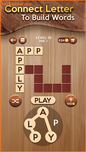 Woody Cross ® Word Connect Game screenshot