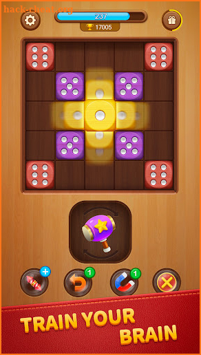 Woody Dice - Merge Puzzle screenshot