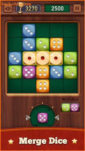 Woody Dice: Merge puzzle game of random dice block screenshot