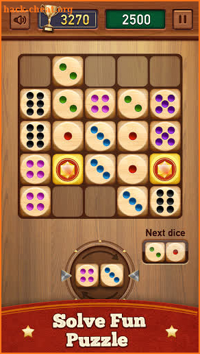 Woody Dice: Merge puzzle game of random dice block screenshot