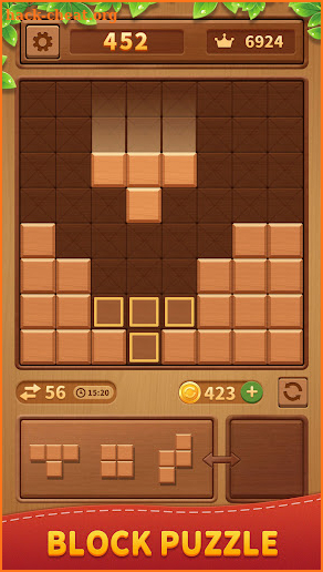 Woody woody-block puzzle game screenshot