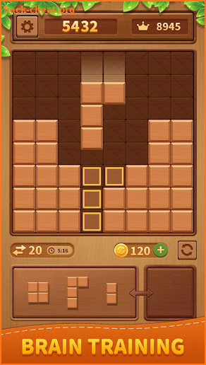 Woody woody-block puzzle game screenshot