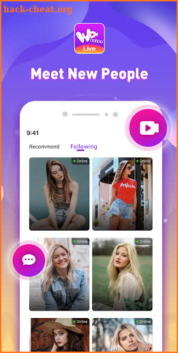 Woohoo-Live Streaming & Video Chat App screenshot