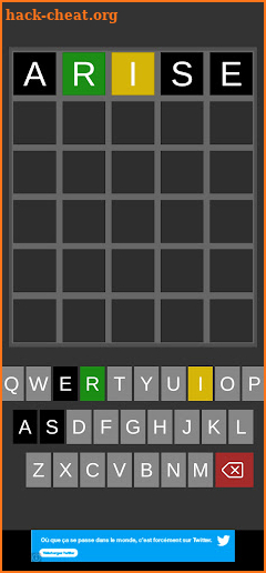 Word 5 letters Puzzle screenshot