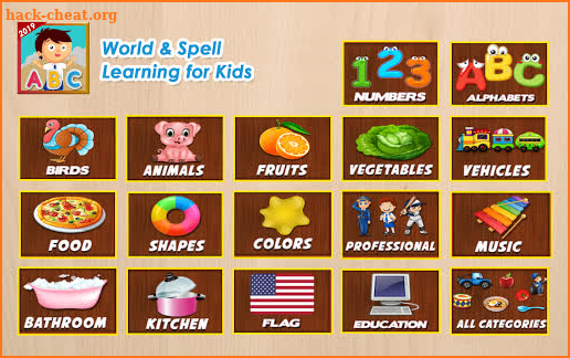 Word & Spell Learning for Kids / Toddlers Age 3-5 screenshot
