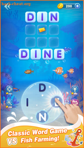 Word Aquarium:Word Connect vs Fish Farming screenshot