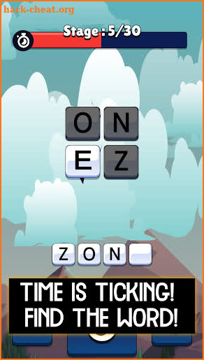 Word Attack: Time Limit Puzzle screenshot