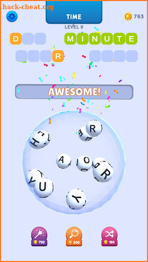 Word Ball 3D screenshot