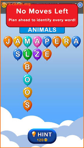 Word Balloons - Word Games free for Adults screenshot