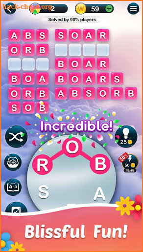 Word Bliss from PlaySimple screenshot