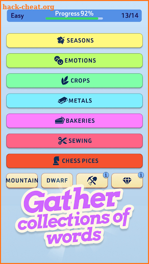 Word Bridges Logic Connections screenshot