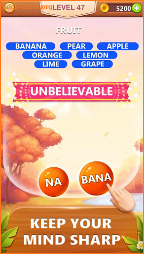 Word Bubble Puzzle - Word Search Conncet Game screenshot