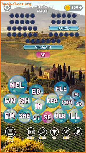 Word Bubbles - Relax Word Game screenshot