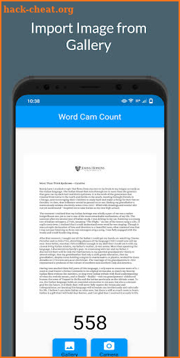 Word Cam Count screenshot