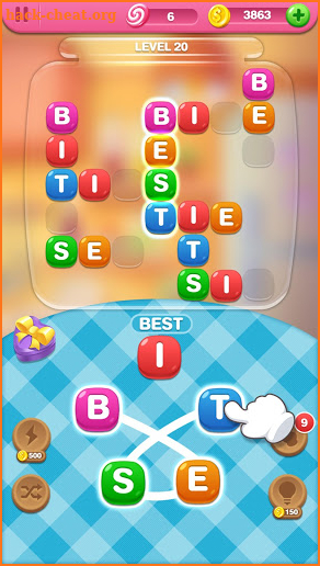 Word Candies - Word Cross Puzzle screenshot