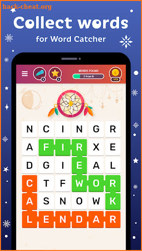 Word Catcher. Fillwords: find the words screenshot