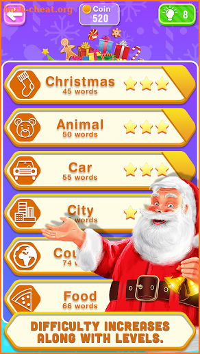 Word Champion : Christmas Word Puzzle screenshot