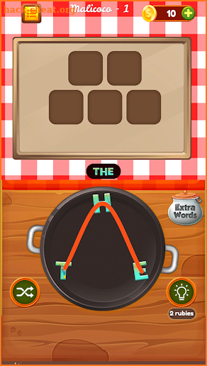 Word chef Cookies : puzzle game screenshot