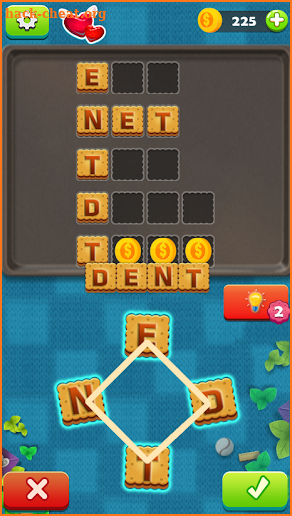 Word cheft connect - Crossword puzzle screenshot