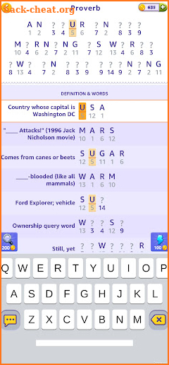 Word Cipher-Word Decoding Game screenshot