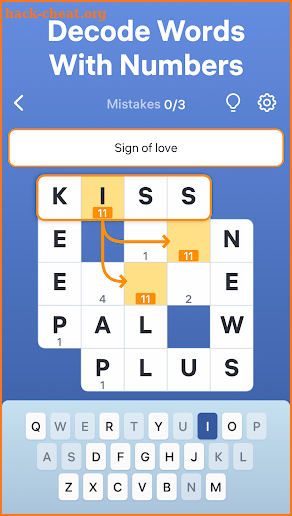 Word Code - Crossword Puzzle screenshot