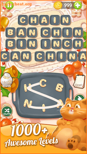 Word Connect Cookies Link Puzzle screenshot