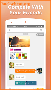 Word Connect - Duogather:Play Games & Chat screenshot