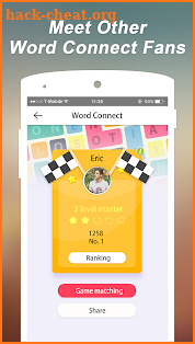 Word Connect - Duogather:Play Games & Chat screenshot