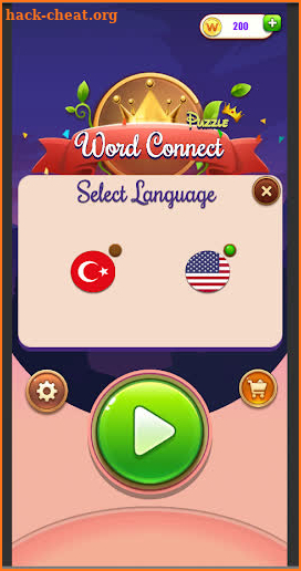 Word Connect puzzle screenshot