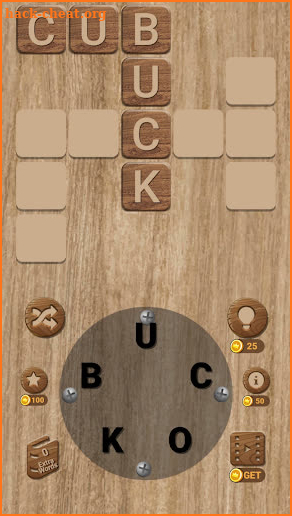 Word Connect Wood Crossword screenshot
