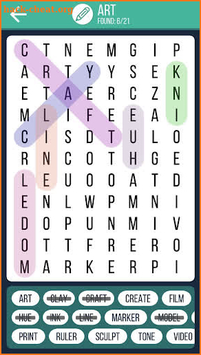Word Cross: Free Word Search Puzzle Learning Games screenshot