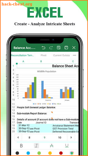 Word Document - Office Reader, PDF, Slide & Sheet screenshot