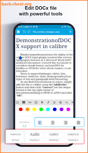 Word Editor: Docx Editor & Viewer screenshot