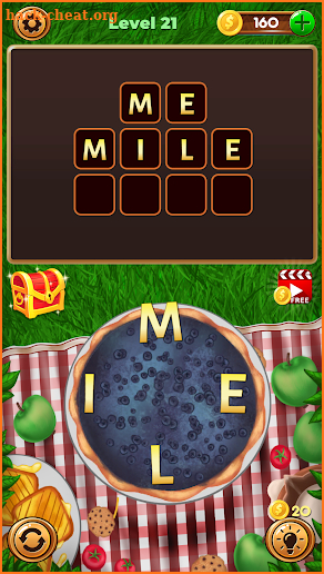 Word Evolution: Picnic (Free word puzzle games) screenshot