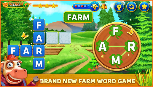 Word Farm - Farming Home Build Cross Word games screenshot