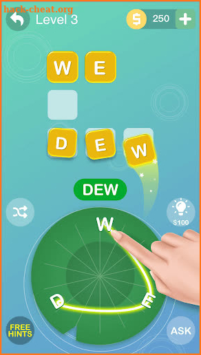 Word Flower - Connect Cross Word Game screenshot