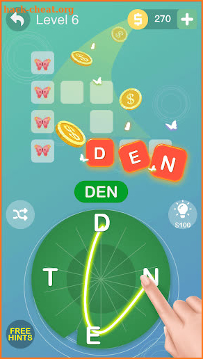 Word Flower - Connect Cross Word Game screenshot