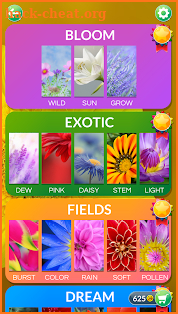 Word Flowers screenshot