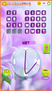 Word Flowers : crossword with friends screenshot