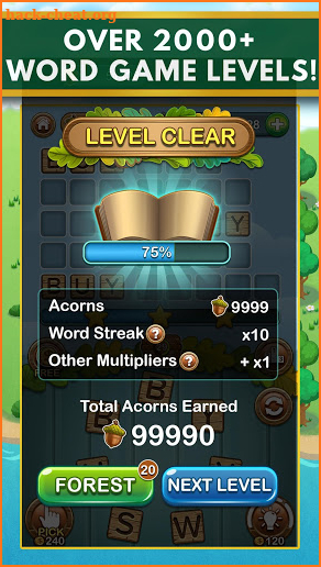 Word Forest - Free Word Games Puzzle screenshot